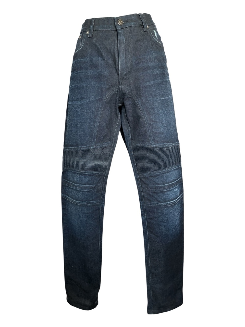 Belstaff Jeans Men's 32, dark wash blue, tapered fit, Subtle leg Details. Euc